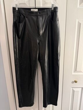 ABERCROMBIE Leather Pants (31)
